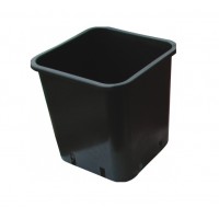 Használt Műanyag cserép 25cm × 25cm × 26cm (11L)